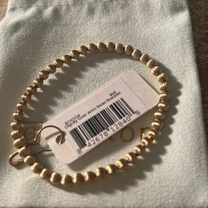 E Newton dignity 4 mm gold bracelet